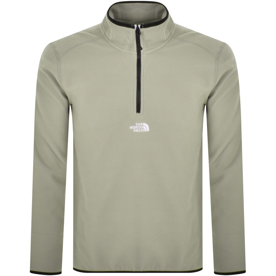 Grey north face fleece discount